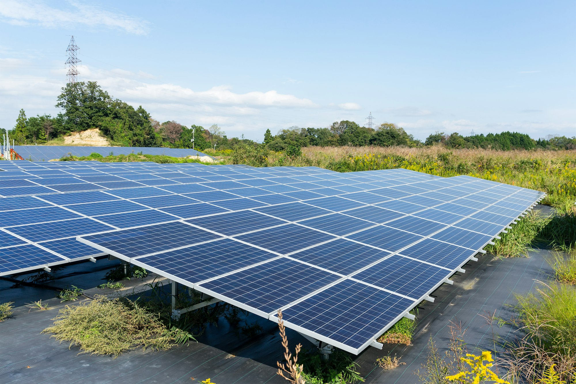 Solar energy power plant